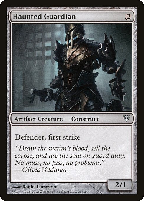 Haunted Guardian (Avacyn Restored)
