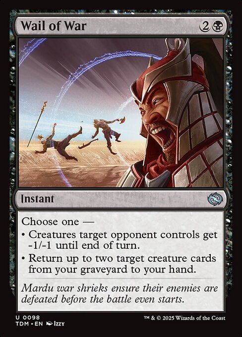 Wail of War (Tarkir: Dragonstorm)