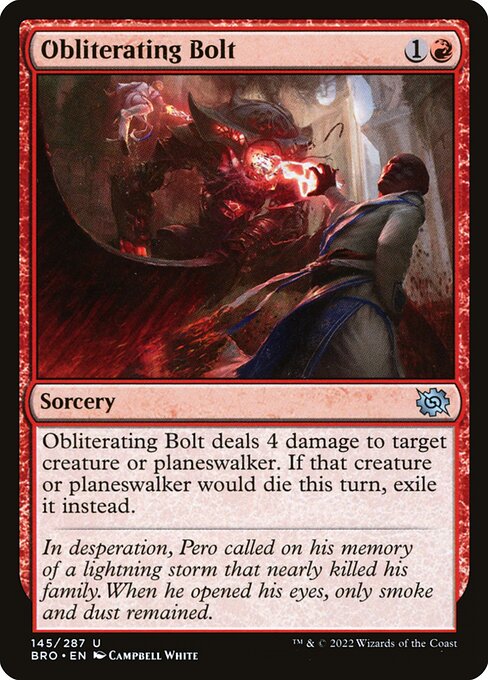 Obliterating Bolt (The Brothers' War)