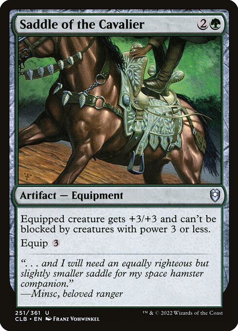 Saddle of the Cavalier (Commander Legends: Battle for Baldur's Gate)