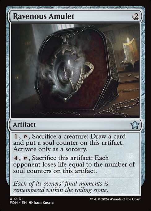 Ravenous Amulet (Foundations)