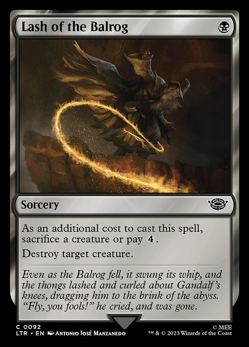 Lash of the Balrog (The Lord of the Rings: Tales of Middle-earth)