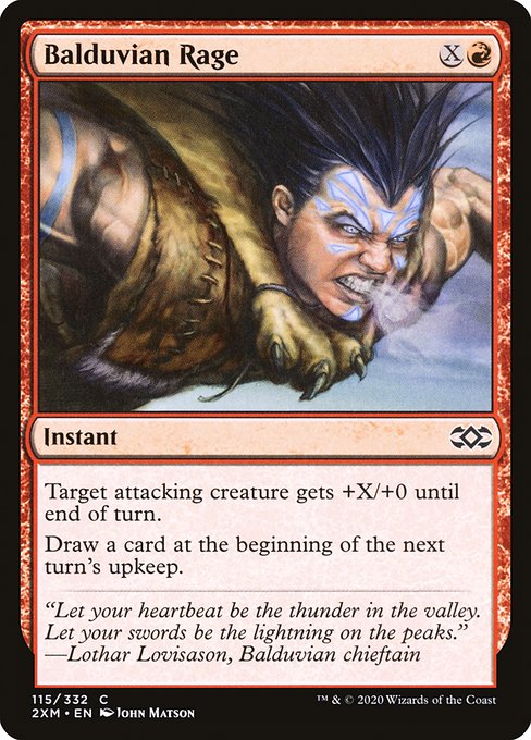 Balduvian Rage (Double Masters)