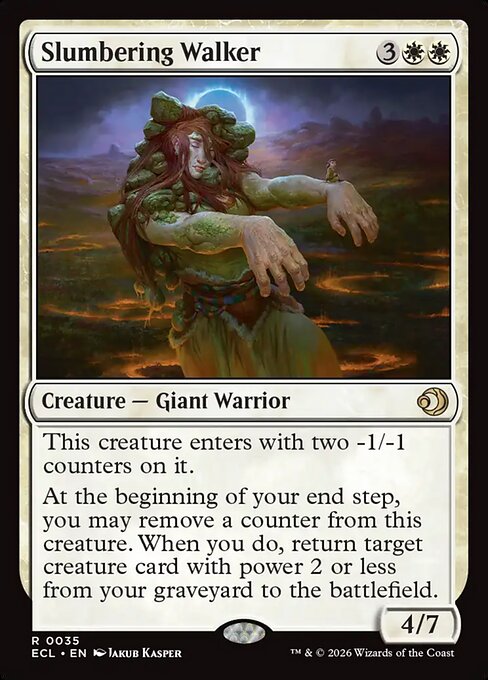 Slumbering Walker (Lorwyn Eclipsed)