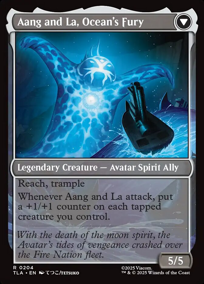 Aang, Swift Savior // Aang and La, Ocean's Fury (Avatar: The Last Airbender)