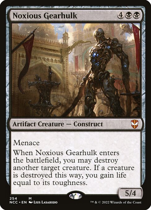 Noxious Gearhulk (New Capenna Commander)