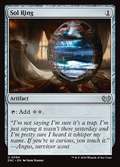 Sol Ring (Duskmourn: House of Horror Commander)