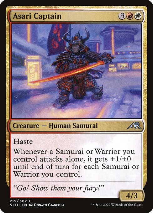 Asari Captain (Kamigawa: Neon Dynasty)