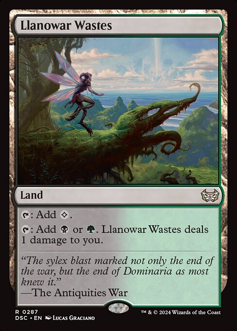 Llanowar Wastes (Duskmourn: House of Horror Commander)