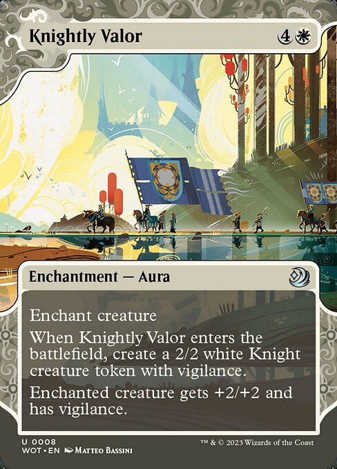 Knightly Valor (Wilds of Eldraine: Enchanting Tales)