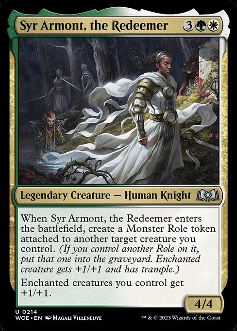 Syr Armont, the Redeemer (Wilds of Eldraine)