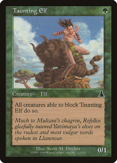 Taunting Elf (Urza's Destiny)