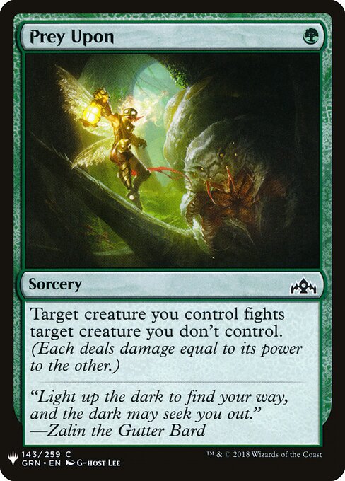 Prey Upon (The List)