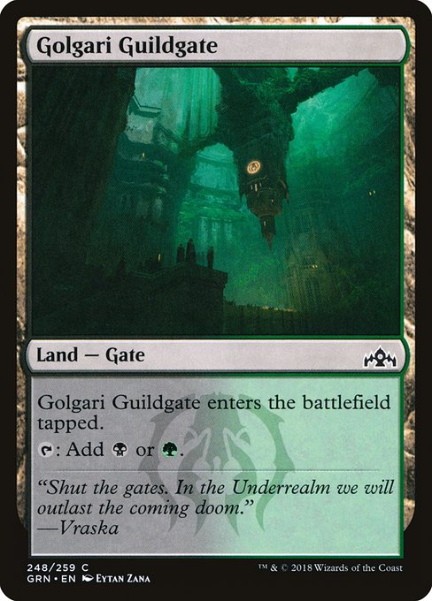 Golgari Guildgate (Guilds of Ravnica)