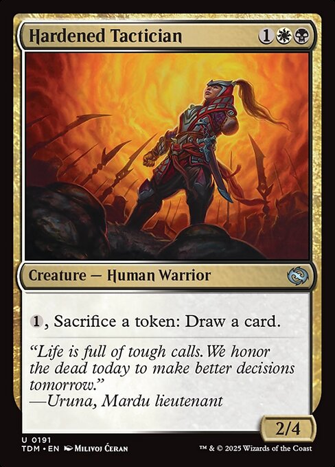 Hardened Tactician (Tarkir: Dragonstorm)