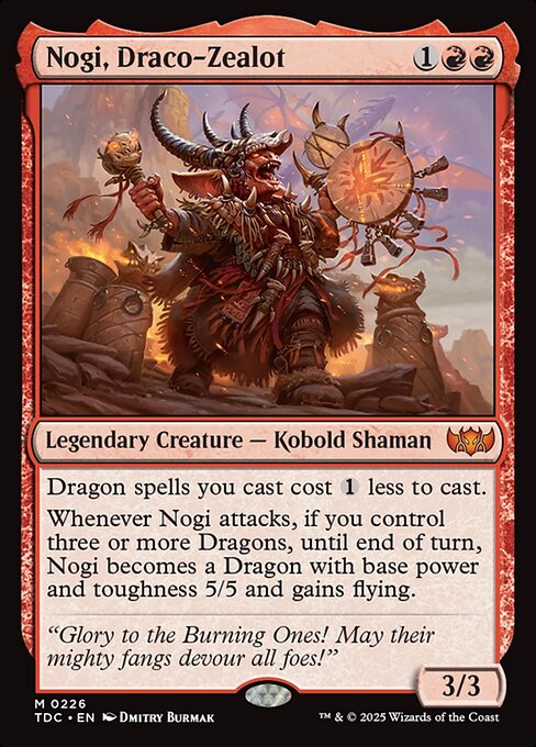 Nogi, Draco-Zealot (Tarkir: Dragonstorm Commander)