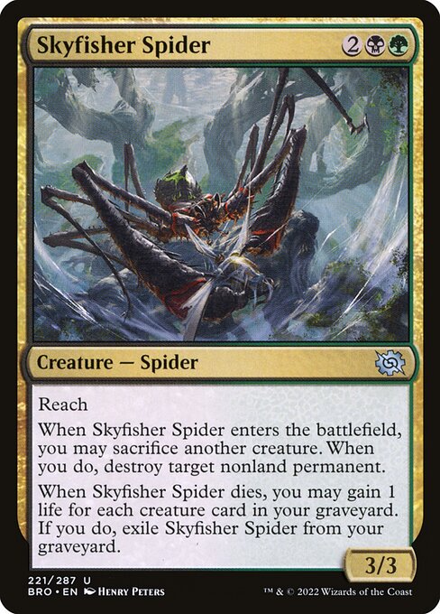 Skyfisher Spider (The Brothers' War)