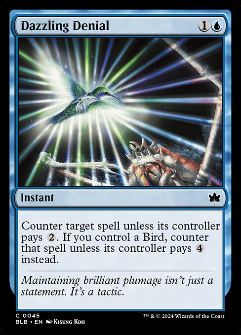 Dazzling Denial (Bloomburrow)