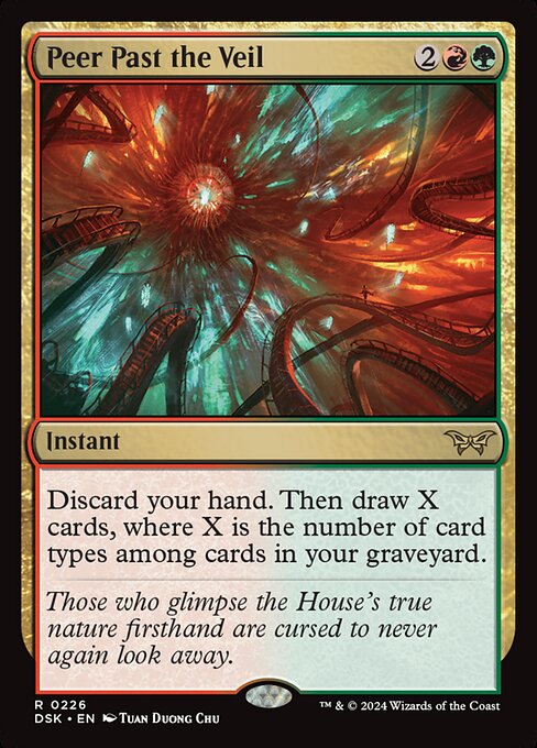 Peer Past the Veil (Duskmourn: House of Horror)