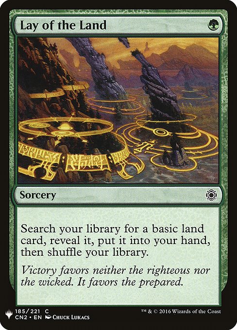 Lay of the Land (The List)