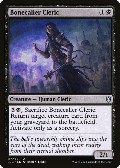 Bonecaller Cleric (Commander Legends: Battle for Baldur's Gate)