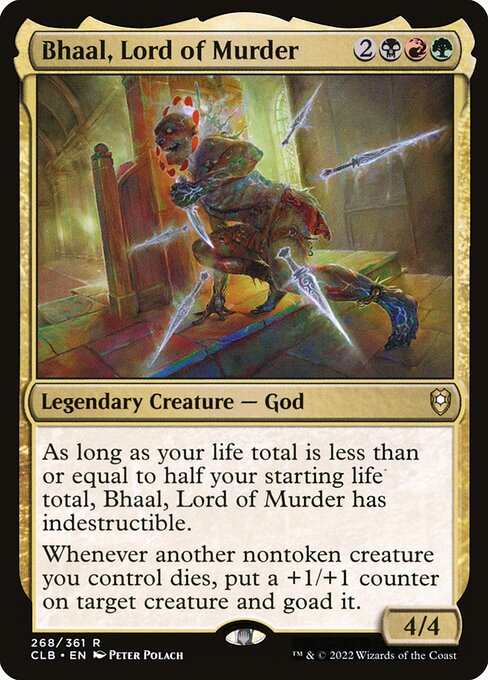 Bhaal, Lord of Murder (Commander Legends: Battle for Baldur's Gate)