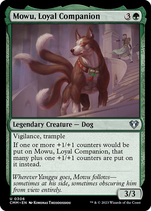Mowu, Loyal Companion (Commander Masters)