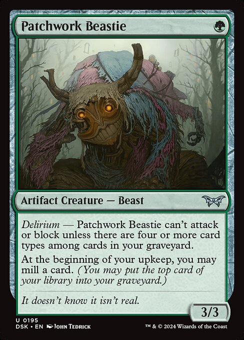 Patchwork Beastie (Duskmourn: House of Horror)