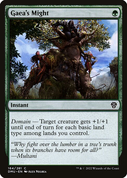 Gaea's Might (Dominaria United)