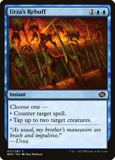 Urza's Rebuff (The Brothers' War)