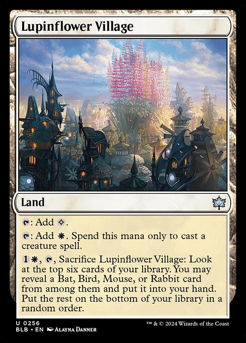 Lupinflower Village (Bloomburrow)