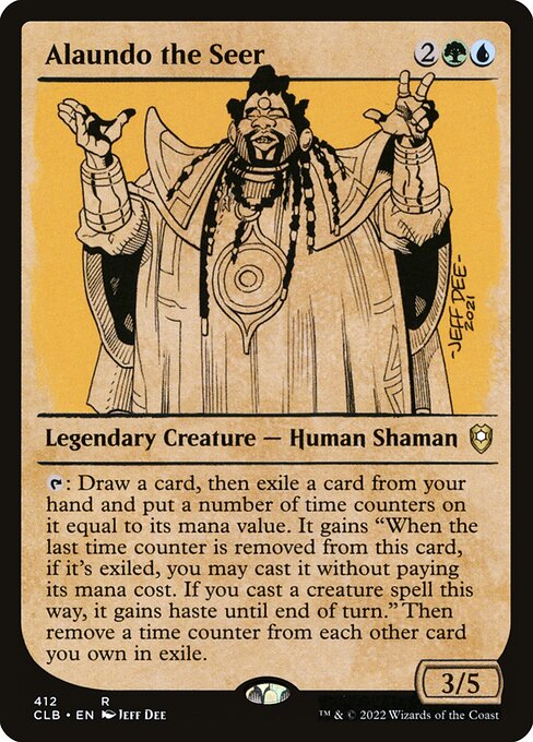 Alaundo the Seer (Commander Legends: Battle for Baldur's Gate)