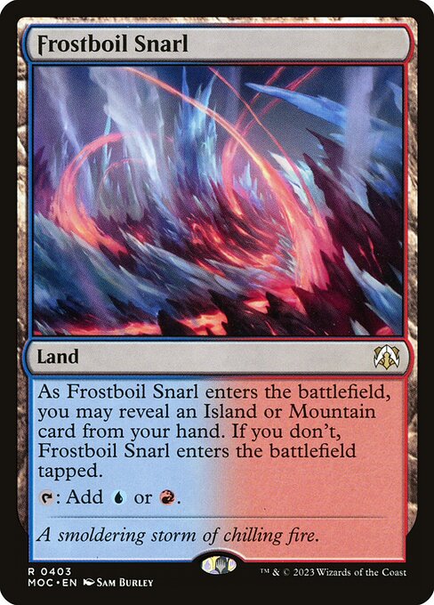 Frostboil Snarl (March of the Machine Commander)