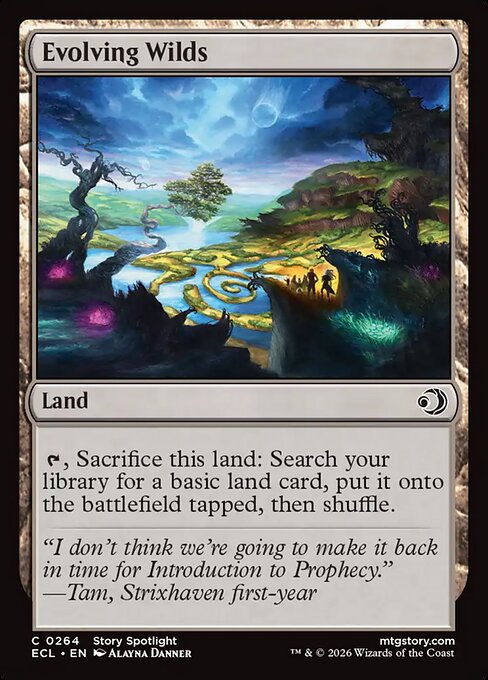 Evolving Wilds (Lorwyn Eclipsed)