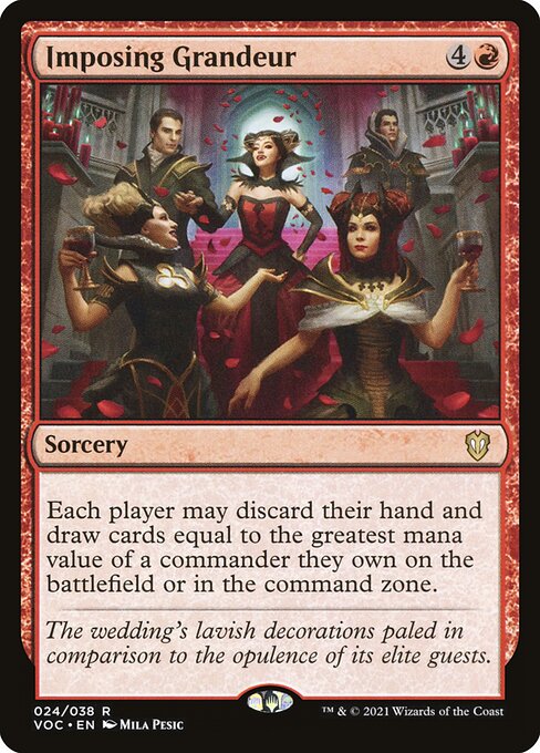 Imposing Grandeur (Crimson Vow Commander)