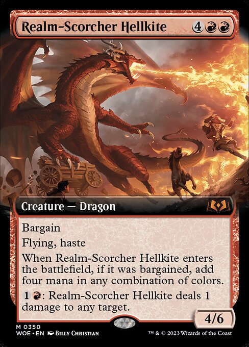 Realm-Scorcher Hellkite (Wilds of Eldraine)