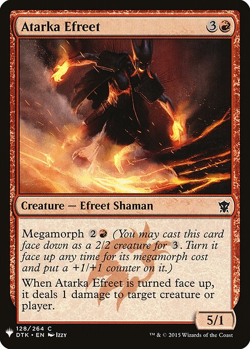 Atarka Efreet (The List)