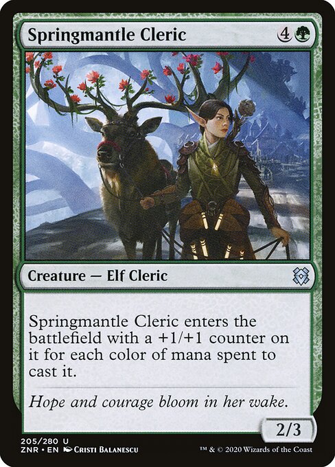 Springmantle Cleric (Zendikar Rising)