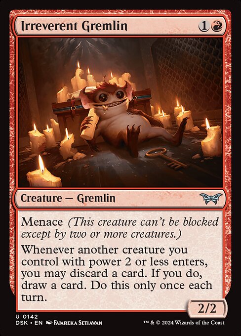 Irreverent Gremlin (Duskmourn: House of Horror)