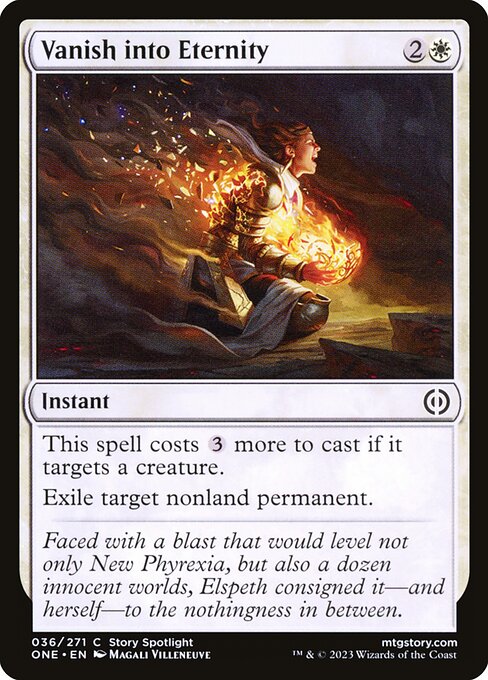 Vanish into Eternity (Phyrexia: All Will Be One)
