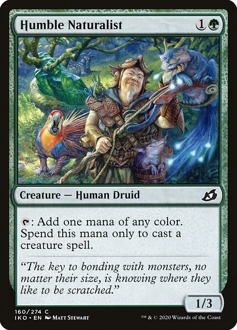 Humble Naturalist (Ikoria: Lair of Behemoths)