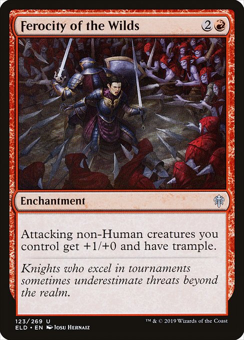 Ferocity of the Wilds (Throne of Eldraine)