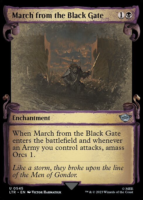 March from the Black Gate (The Lord of the Rings: Tales of Middle-earth)
