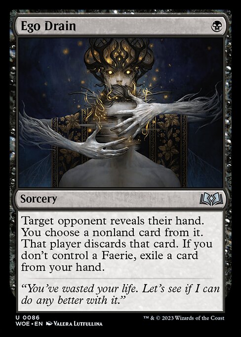 Ego Drain (Wilds of Eldraine)