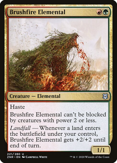 Brushfire Elemental (Zendikar Rising)