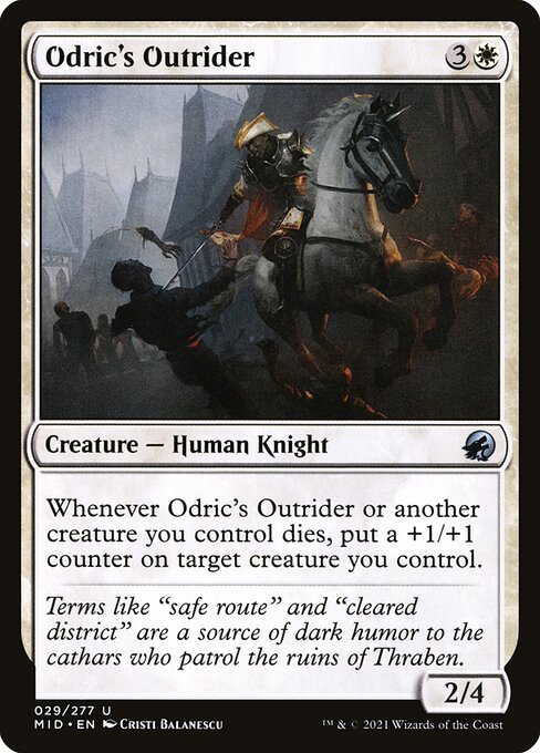 Odric's Outrider (Innistrad: Midnight Hunt)