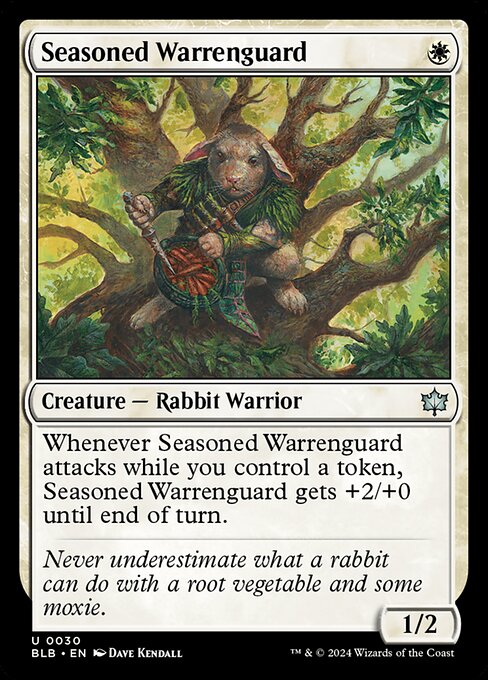 Seasoned Warrenguard (Bloomburrow)
