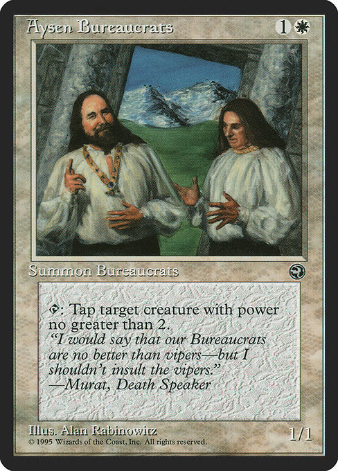 Aysen Bureaucrats (Homelands)