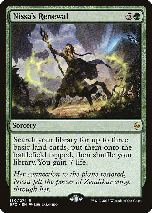 Nissa's Renewal (Battle for Zendikar)