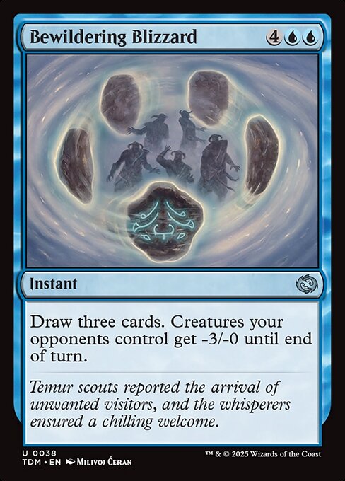 Bewildering Blizzard (Tarkir: Dragonstorm)